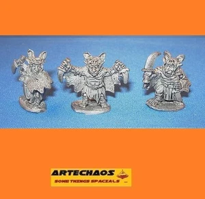 GOBLINS / BAT CLAN ASSASSIN / 3 X METAL 20MM 1/72 FIGS /S.L.M. - Imagen 1 de 1