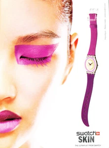 SWATCH WATCH MAGAZINE promo ad #075 ORIGINAL 1999 "NOT A WATCH" - Picture 1 of 2