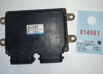 2008-2009 Mazda 3 Engine Computer ECM 2.3,AT, ID L3AS-18881D, OEM, TAG 014981 Foto 1 de 4