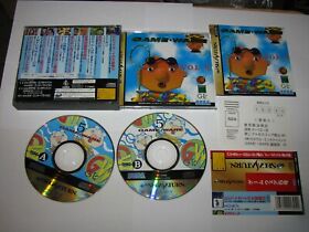 Game-Ware Vol 5 GW5 Sega Saturn Japan import + spine reg card US Seller