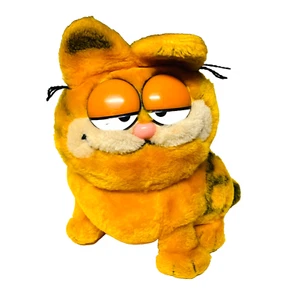 EUC!! Vintage Garfield Med Large Sitting Plush Dakin 1981 - Picture 1 of 10