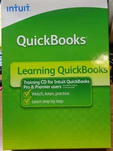 New Sealed Intuit Learning QuickBooks Training CD 2008 - Afbeelding 1 van 2