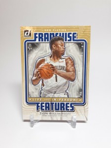 2020-21 Panini Donruss Franchise Features Zion Williamson No. 19