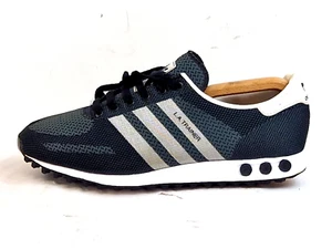 Adidas LA Trainer Scarpe da Ginnastica Uomo Nero/Bianco UK 10.5 EU 45 1/3 - Foto 1 di 9