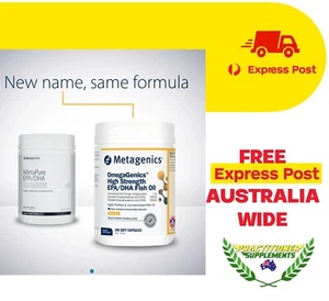 OmegaGenics High Strength formerly MetaPure EPA/DHA 240 cap ** EXPRESS POST** - Picture 1 of 3