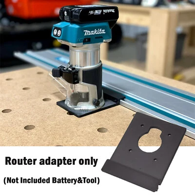 Makita Router Adapter to Makita Track Saw Guide Rail for XTR01Z & RT0700C - image 1 of 4