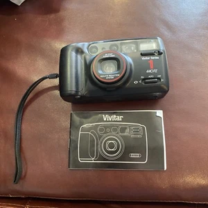 Vivitar Series 1 440 PZ Power Zoom 38-70mm AF Point & Shoot Film Camera Working - Picture 1 of 8