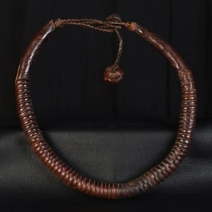 Collier en cuir Touareg XIXe Siècle Ethnique Ethnographie - Picture 1 of 5