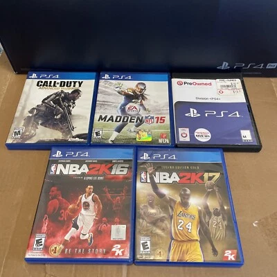 Lote de juegos PS4 (5) Call Of Duty Advanced Warfare, NBA2k 17, Division Foto 1 de 4