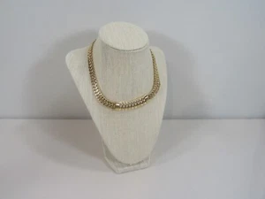 Swarovski Goldtone and Crystal Choker Necklace with Tag - Picture 1 of 8