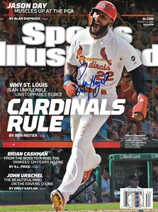 Jason Heyward Signed St Louis Cardinals Sports Illustrated 8/24/2015 Lojo 24491 - Picture 1 of 1