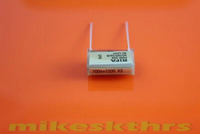 FK.78 RIFA RC - UNIT Löschglied 100n+100R = 0,1µF + 100Ω 250V~ X2