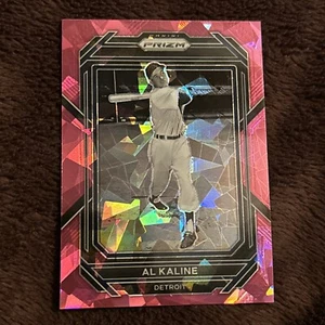 2023 Panini Prizm Al Kaline Pink Cracked Ice #300 - Detroit Tigers NM+ Free Ship - Picture 1 of 6