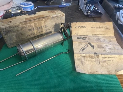 J. Borde Vietnam Era Gasoline (Petrol) Camp Stove Swiss Burner Collectible - Image 1 of 4