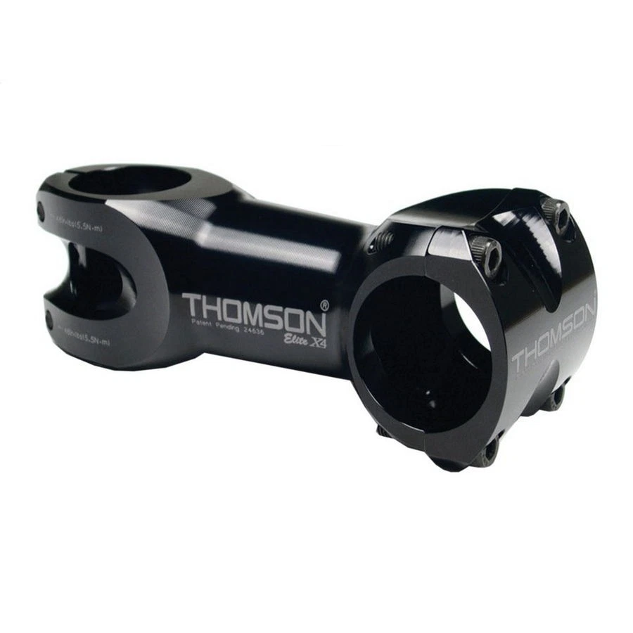 Elite X4 Black Handlebar Stem 1-1/8 31.8Mm X 90Mm 10 2681500600 Thomson Snap - Image 1 of 1