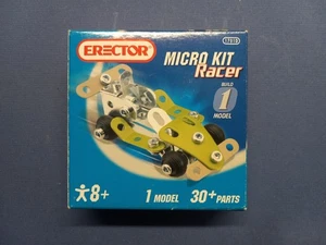 Erector Set Micro Kit Racer 30+ Parts Meccano Indycar Formula 1 STEM DIY UIB - Picture 1 of 5