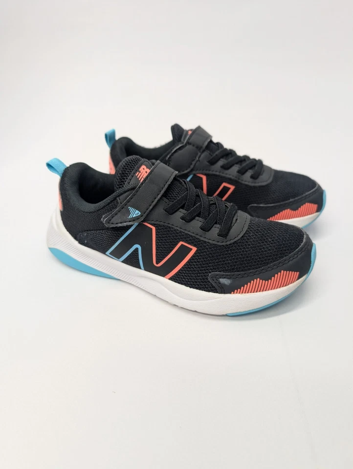 New Balance 545 Black/Pink/Blue Running Shoes Lace Up Sneakers Youth Size 12.5 - Image 1 of 4
