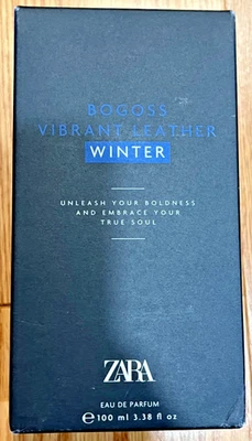 Zara Bogoss Vibrant Leather Winter Eau De Parfum EDP 3.38 oz / 100ML New in Box - Image 1 of 3