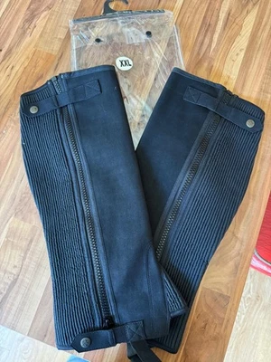 Reitletten/Reitchaps der Fa. Loesdau XXL neu - Bild 1 von 3