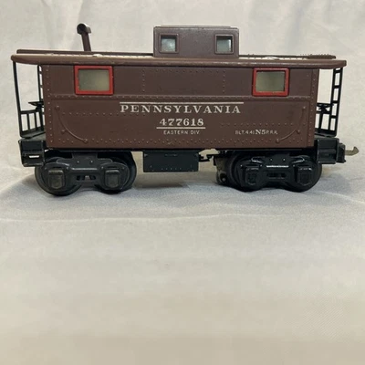 Lionel 2757 Vintage O Prewar Pennsylvania Metal Caboose - Image 1 of 4