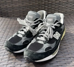 Scarpe uomo New Balance 992 nero grigio stile codice M992BK taglia 12 US - Foto 1 di 15