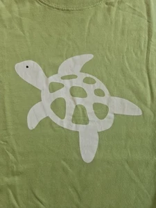 NWT HANNA ANDERSSON GREEN TURTLE RELAXED FIT TEE SHIRT 140 10 - Picture 1 of 4