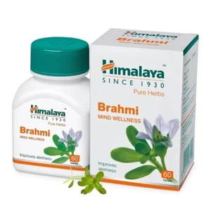 Himalaya Brahmi Tablets for boost mind 2 Box 120 Tabs Free shipping Exp 2027 - Picture 1 of 7