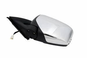 Door/Wing Mirror Chrome Electric LH NS For Mitsubishi L200 B40 2.5 Pickup 06>ON - Picture 1 of 2