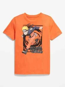 Old Navy Naruto TM Gender-Neutral Graphic T-Shirt For Kids Size XS 4-5 - Picture 1 of 1