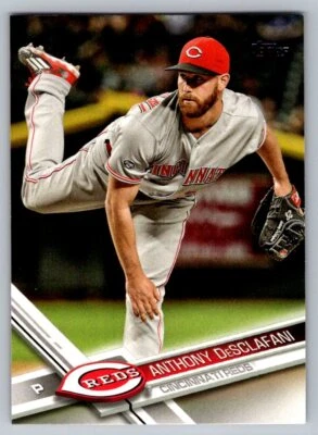 2017 Topps Base # 297 - Anthony DeSclafani - Cincinnati Reds - Image 1 of 2