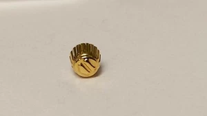 Unbranded Swiss Made crown for TAG SCREWDOWN Yellow 5669Y Diameter 4.4mm w tube - Picture 1 of 8