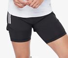 Do International Sheer Speed Woman's Pace 2 In 1 Shorts  Uk M In Black New With