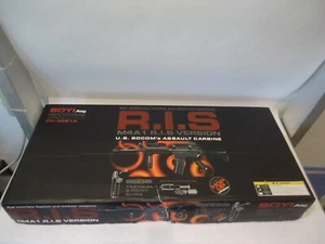 Boyi M4A1 AEG RIS Version Airsoft USSOCOM Assault Carbine CH-3081A NIB 1/1 scale - Picture 1 of 12