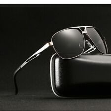 Aluminium HD Sonnenbrille Herren Polarisiert Fahren Pilotenbrille UV400 Schutz