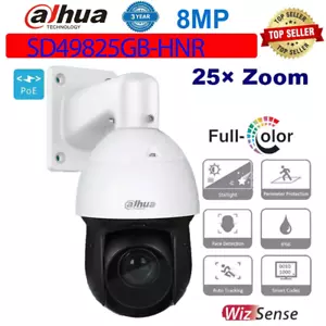 Dahua 8MP 25X Zoom Starlight PTZ AI IP Camera IR100m POE SMD IP66 SD49825GB-HNR - Picture 1 of 14