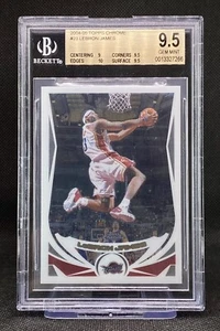 2004-05 Topps CHROME LeBron James 2nd Year #23 Cavs BGS 9.5 - Picture 1 of 2