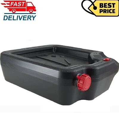 Oil Change Drain Container Pan 16 Quart Leakproof High Capacity Auto Motor Car - Image 1 of 2