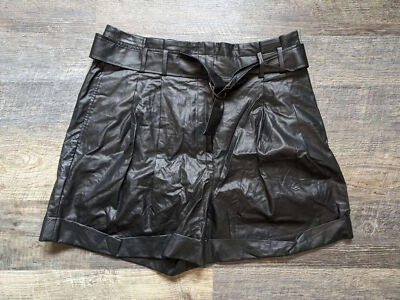 Pantalones cortos negros Elizabeth & James para mujer talla 14/32 nuevos con etiquetas Foto 1 de 4