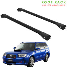 Fits Subaru Forester SG 2002-2008 Flush Roof Racks CrossBars Black Color