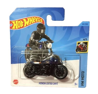 🏍️🏍️🏍️ HOT WHEELS HONDA CB750 CAFE’ scala 1:64  NEW mattel 3+ 🏍️🏍️🏍️ - Immagine 1 di 4