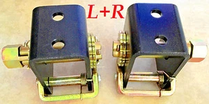 2" Tow Dolly Left + Right Lashing Winch Tie Down Ratchet Binder Truck Strap - Bild 1 von 7