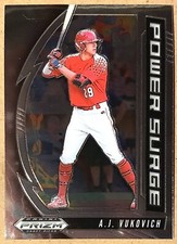 2020 PANINI PRIZM DRAFT PICKS AJ VUKOVICH POWER SURGE RC PDP168 ARIZONA DBACKS