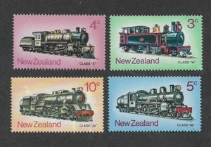 TRAINS RAILWAYS NEW ZEALAND SET MNH - Picture 1 of 1