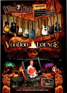 ANNUNCIO STAMPA VOODOO LOUNGE CHITARRE WILD WEST VINTAGE 2005 - Foto 1 di 1