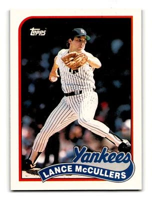 Lance McCullers 1989 Topps Traded #77T New York Yankees Mint to Gem - Image 1 of 2
