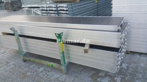 NEU Gerüst 31,93 m² Baugerüs 6,14 x 6,20 m Baugerüst Bordbretter GIEBEL NEU ] - Bild 1 von 18