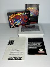 Super Metroid Super Nintendo SNES Complete in Box Authentic Game - Tested
