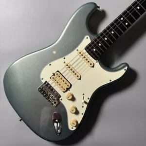 Fender Japan Stratocaster Silver to Light Blue STR-VC 2010s Electric Guitar - Picture 1 of 11