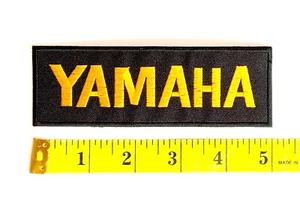 Embroidered Patch - Motorcycles - Racing - NEW - Yamaha - Iron-on/Sew-on - Picture 1 of 1
