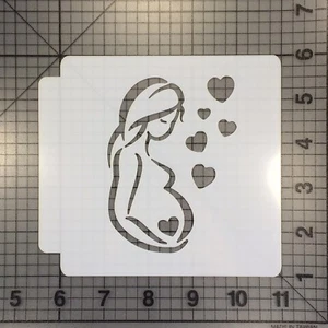 Pregnant Woman 783-A158 Stencil - Picture 1 of 1